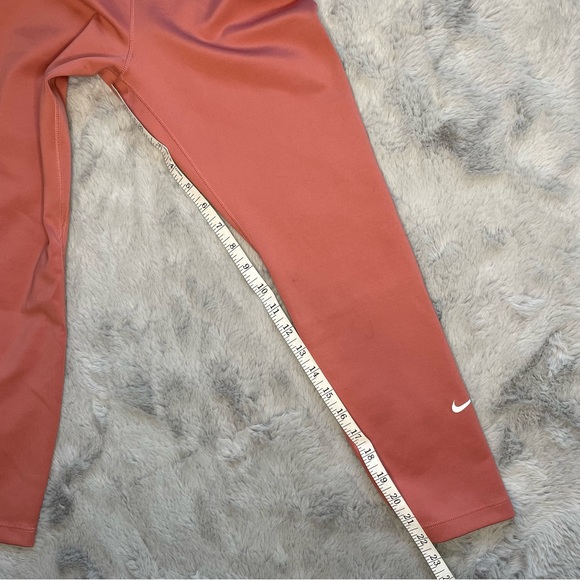 Nike Crop Leggings Mauve Small - Picture 6 of 6